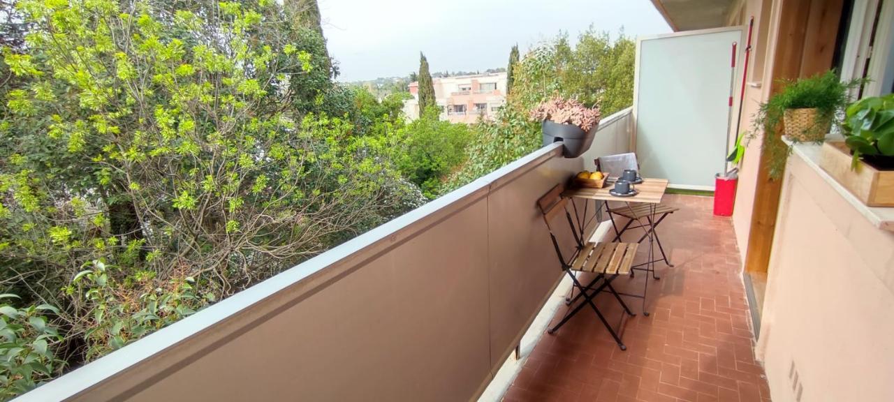 Michelet Studio Climatise Avec Balcon Et Parking Ferme Montpellier Exterior foto